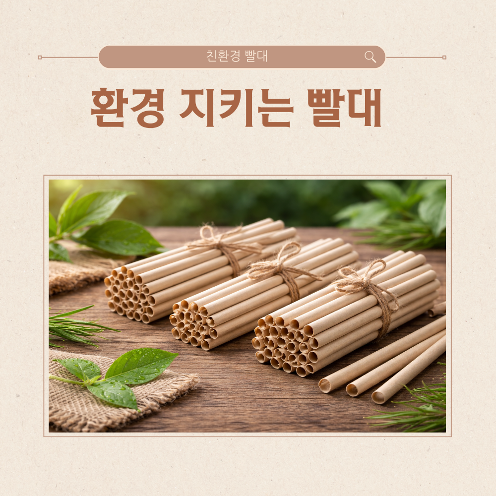 친환경 빨대, 이제 더 이상 흐물거리는 빨대 쓰지 마세요! - PINFIT